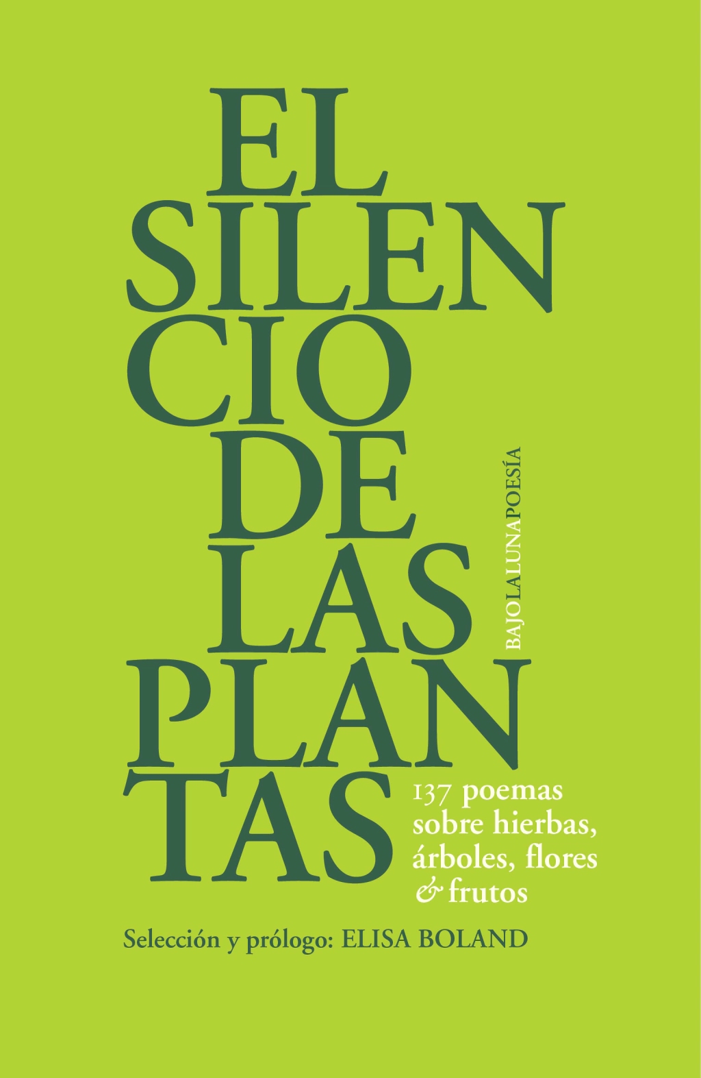 Portada de El silencio de las plantas